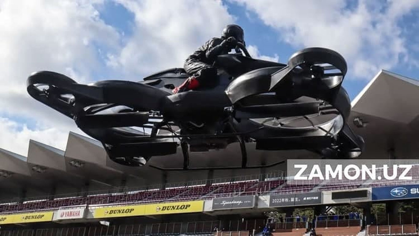 Yaponiyada ucharvelosiped (bayk) yaratildi