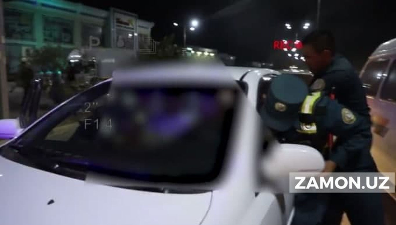 Сурхондарёда маст ҳайдовчи икки нафар ЙПХ инспекторини судраб кетди