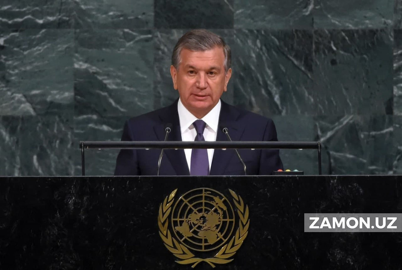 БМТ Шавкат Мирзиёев ташаббуси асосида резолюция қабул қилди