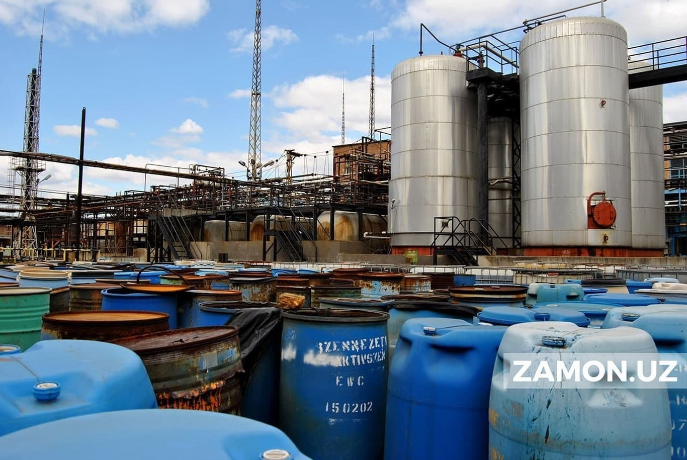 O‘zbekistonda korxonalardan chiqqan chiqindilar miqdori 125 million tonnadan oshib ketdi