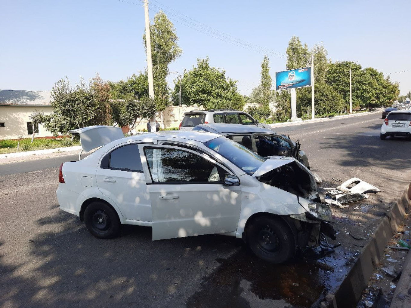 Тошкентда "Матиз" ва "Нексия" иштирокида ЙТҲ содир бўлди