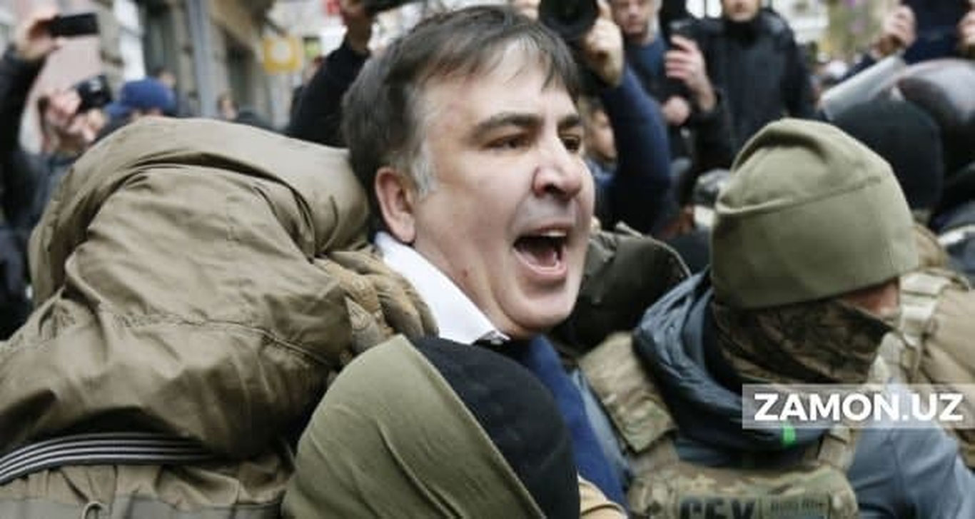 Грузияда ҳибсга олинган Саакашвили очлик эълон қилди