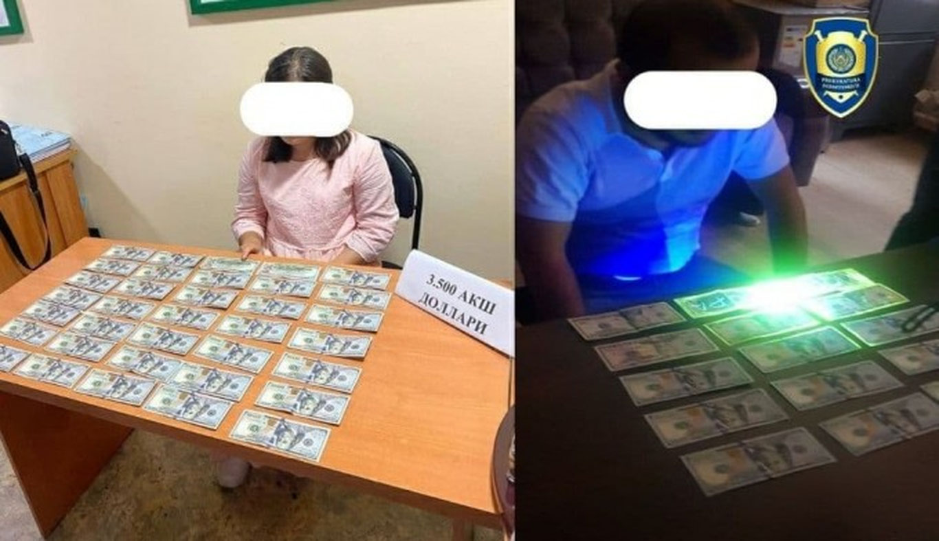 Тошкентда фуқарони Қирғизистонга ўқишга киритиб қўйиши учун ундан 3,5 минг доллар сўраган шахс қўлга тушди