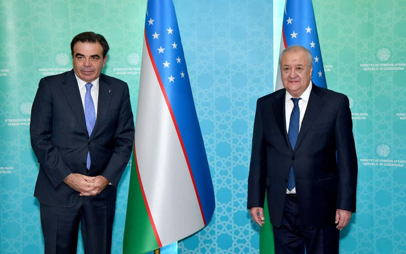 Абдулазиз Комилов Европа комиссияси вице-президенти билан учрашди