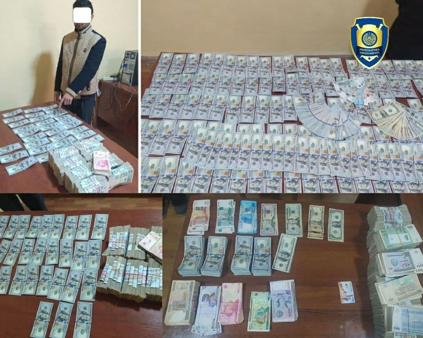 Хоразмда валютафуруш фирибгар қўлга олинди