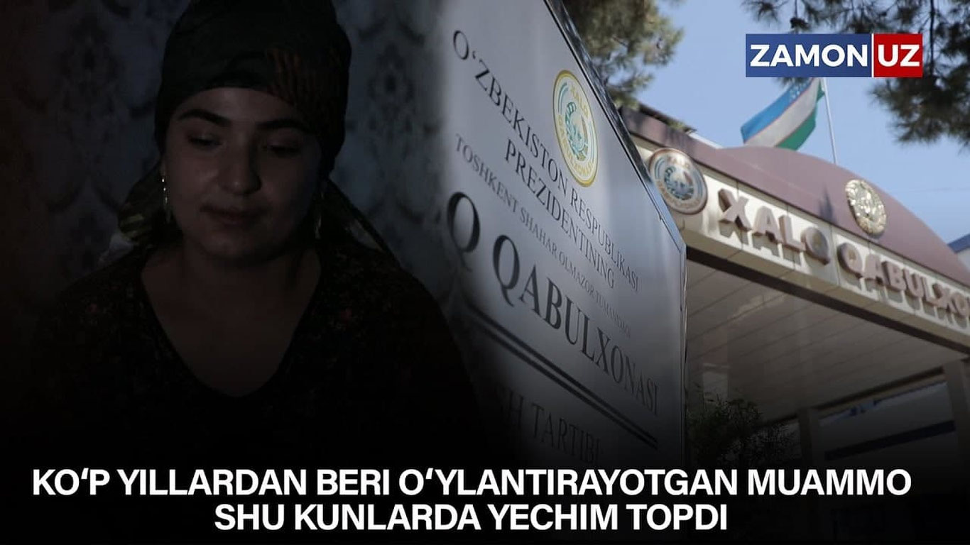 Ko‘p yillardan beri o‘ylantirayotgan muammo shu kunlarda yechim topdi