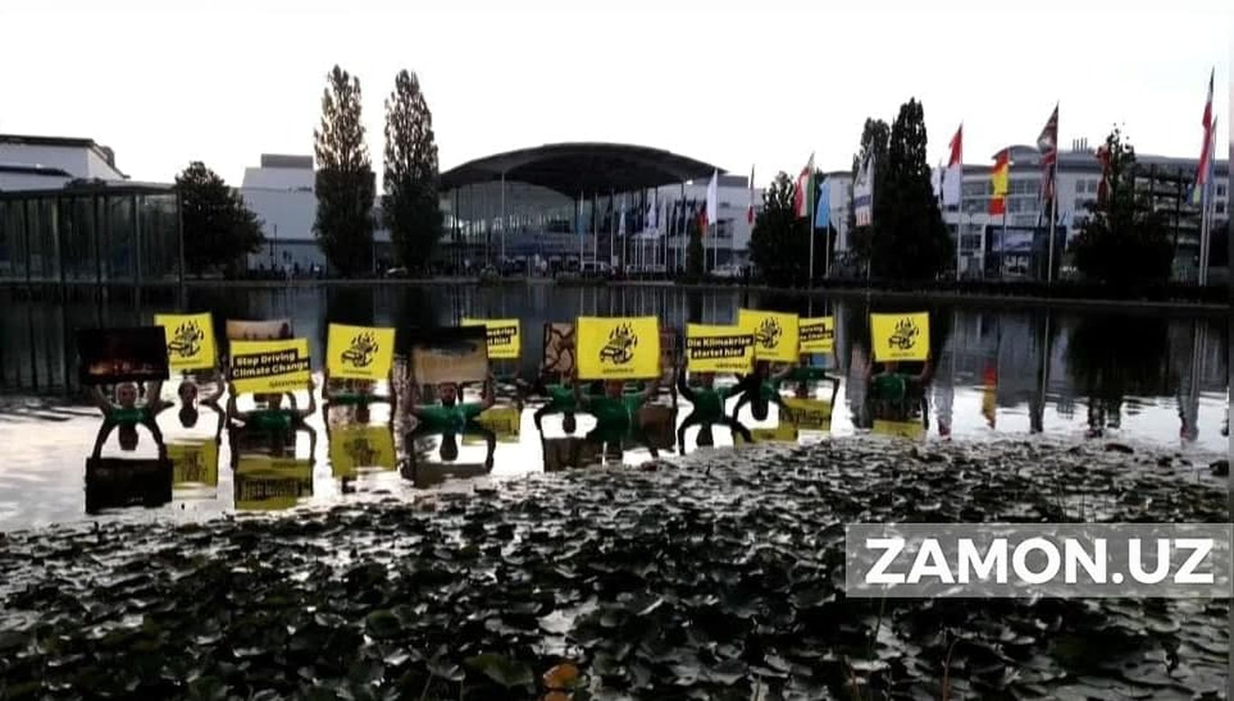 Мьюнхенда иқлим ўзгаришига қарши намойиш ўтказилди