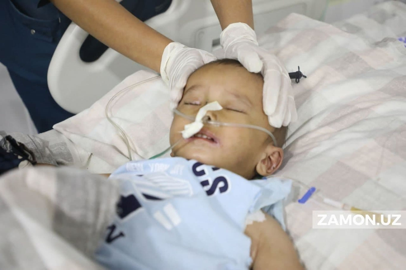 Икки яшар ўғлига жиддий шикаст етказган ота билан боғлиқ ҳолат юзасидан текширув ўтказилмоқда