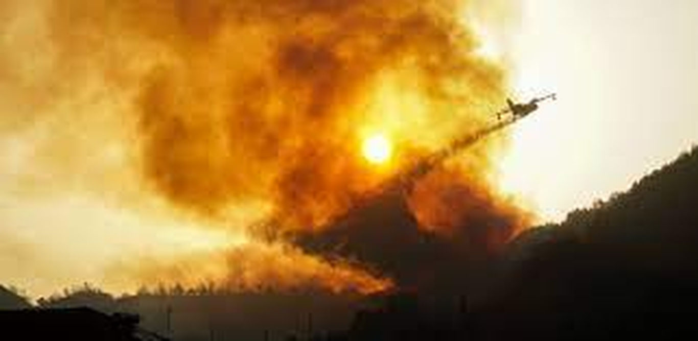 Қадимий Олимпия объекталари ёнғин хавфи остида қолди