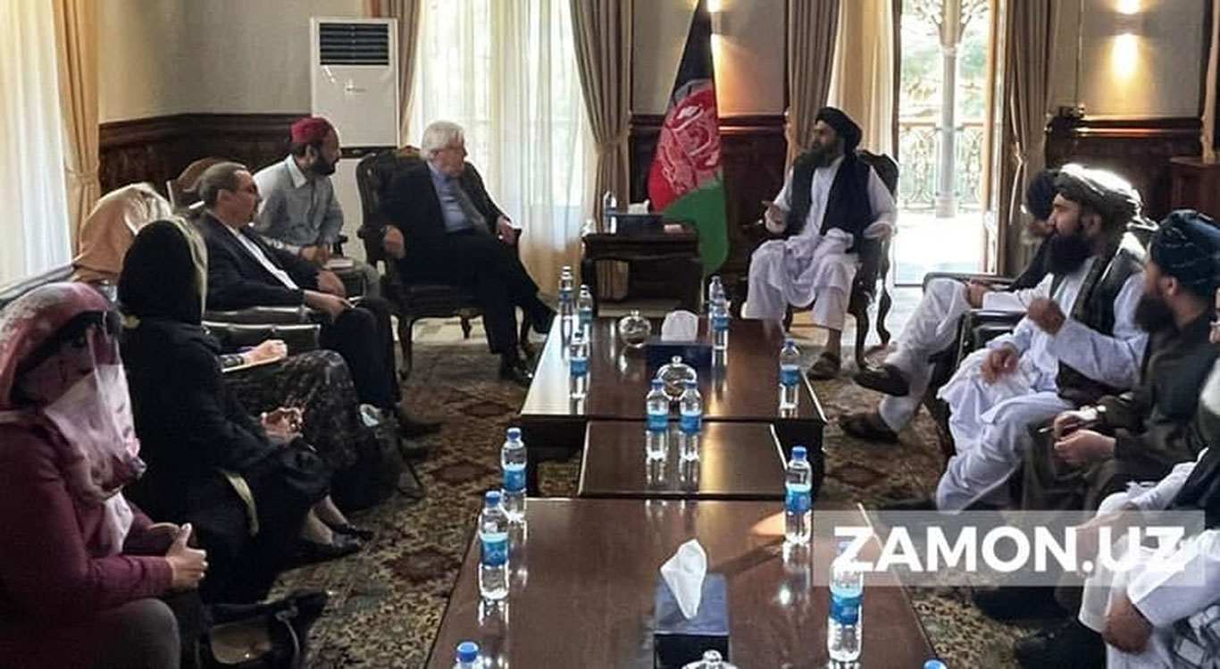 BMT koordinatori Martin Griffits Mulla Abdulg‘ani Barodar bilan uchrashdi