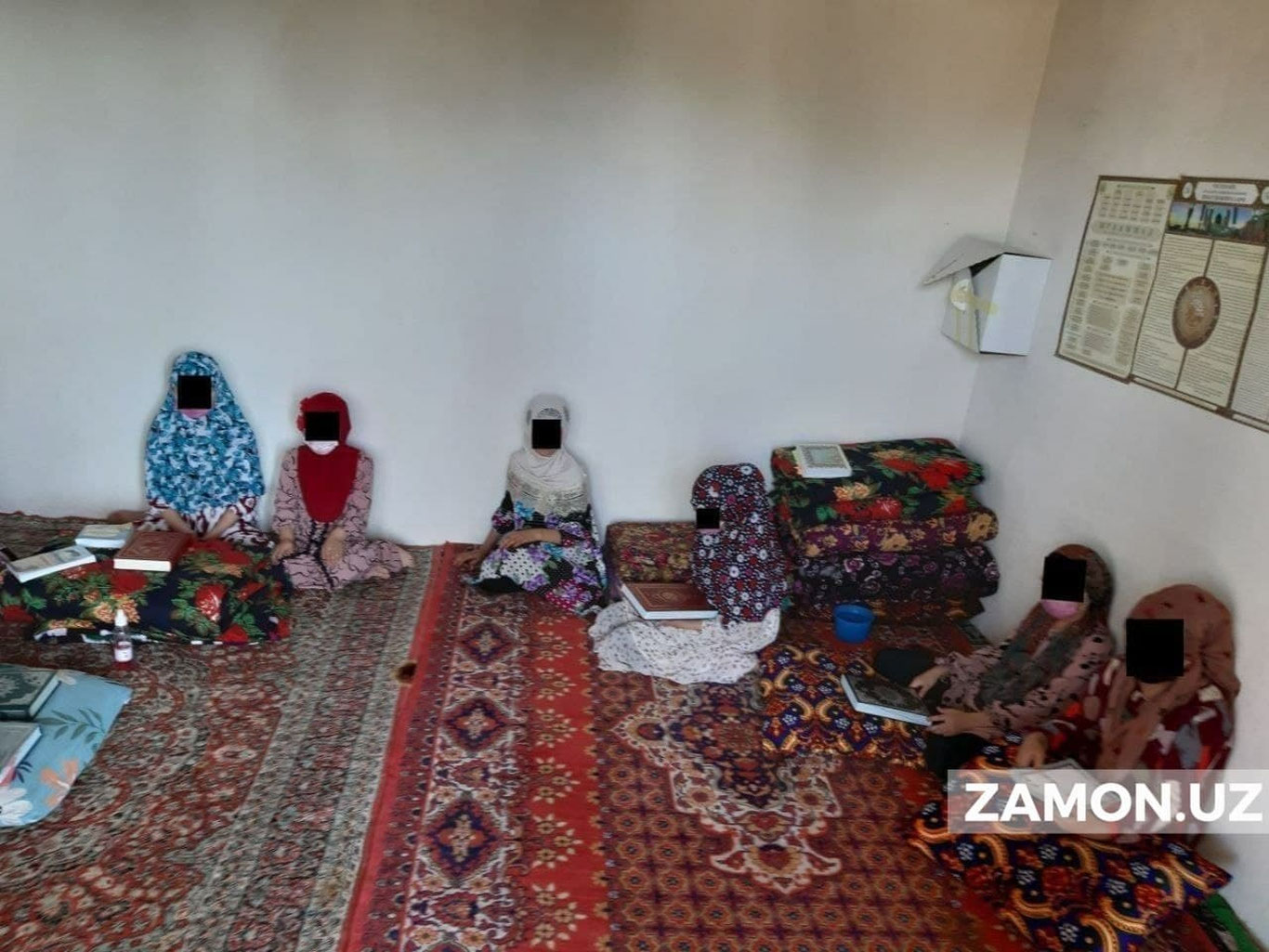 Qashqadaryoda xonadonida hujra tashkil etgan ona-bola aniqlandi
