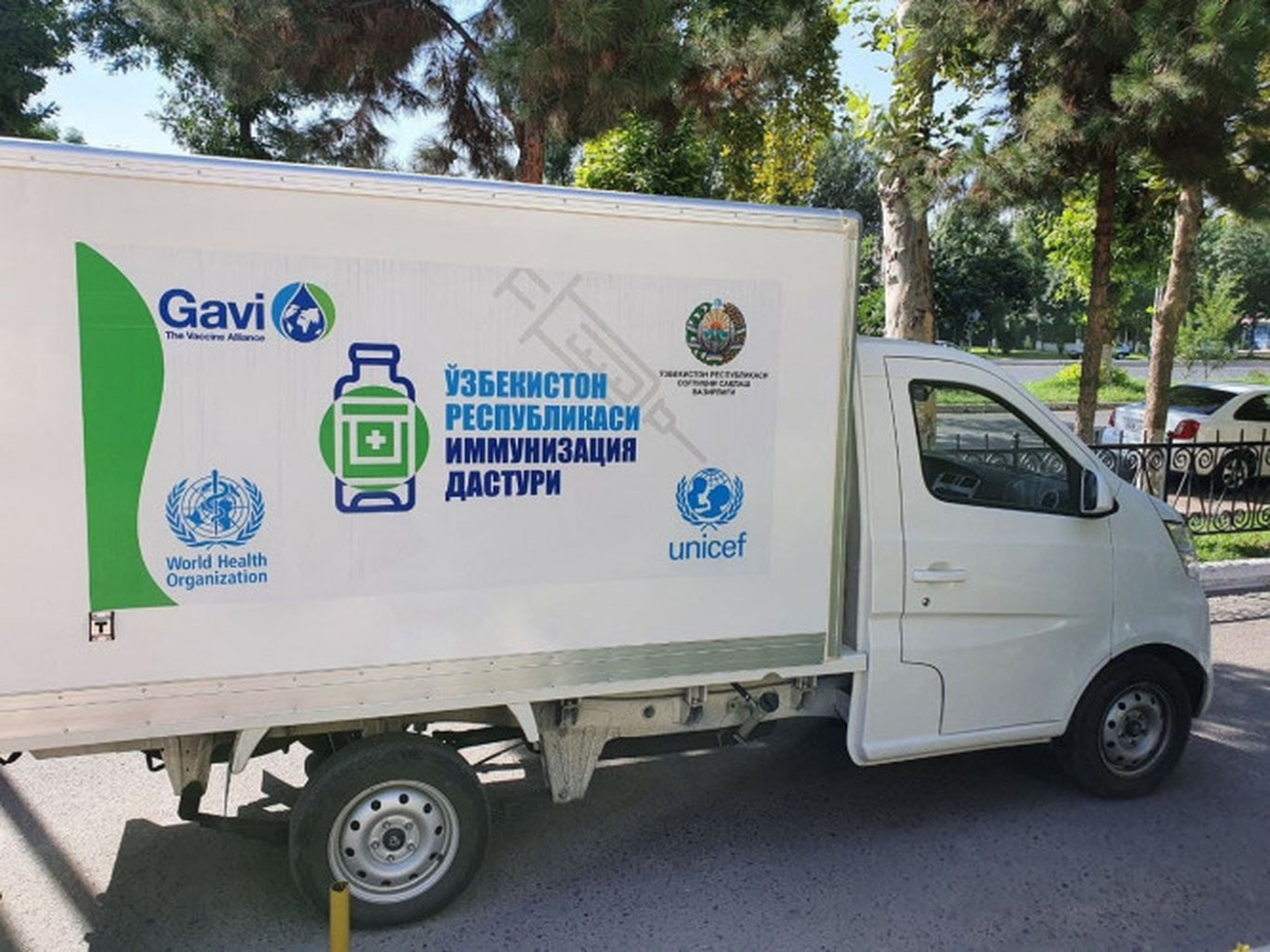 Пойтахтнинг икки туманида "Модерна" вакцинаси билан эмлаш ишлари бошланди