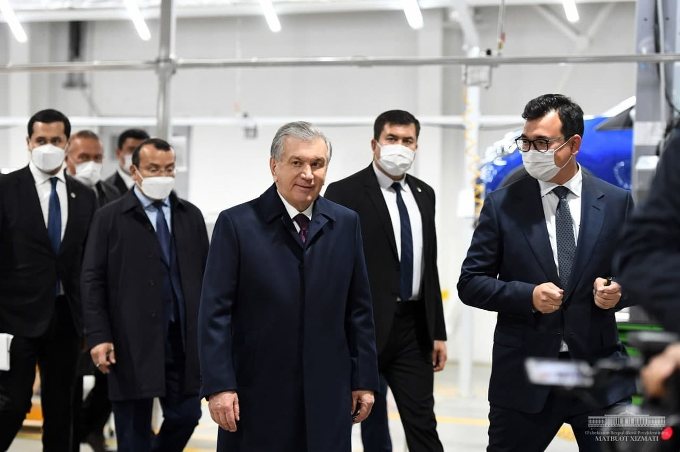 Президент "АDМ Jizzakh" автомобиль заводига ташриф буюрди
