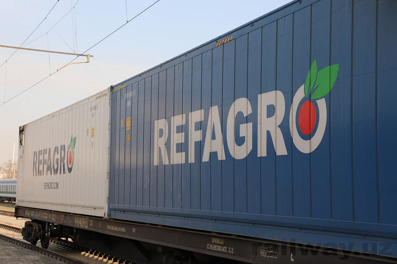 Россиядан Ўзбекистонга биринчи “Aгроэкспресс” поезди етиб келди