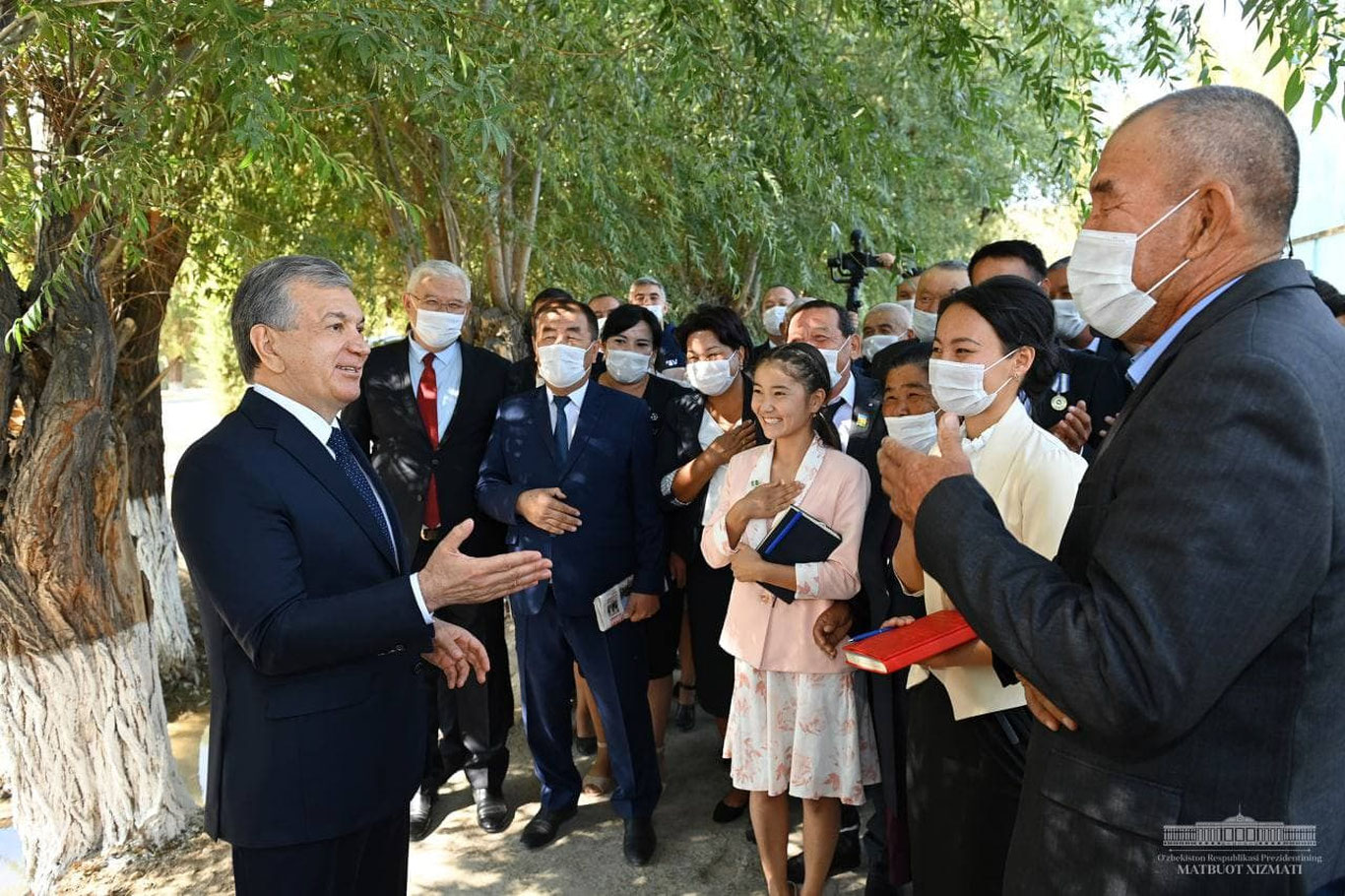 "Бўзатовда азалдан миришкор одамлар яшайди. Ери унумдор, шўри йўқ. Лекин, бироз эътиборсиз қолганди" — Шавкат Мирзиёев