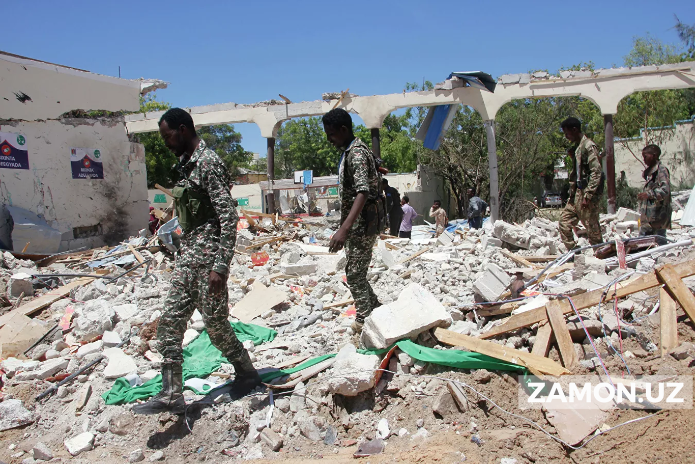 Сомалида навбатдаги теракт: халқаро кучлар аскарлари ҳалок бўлди