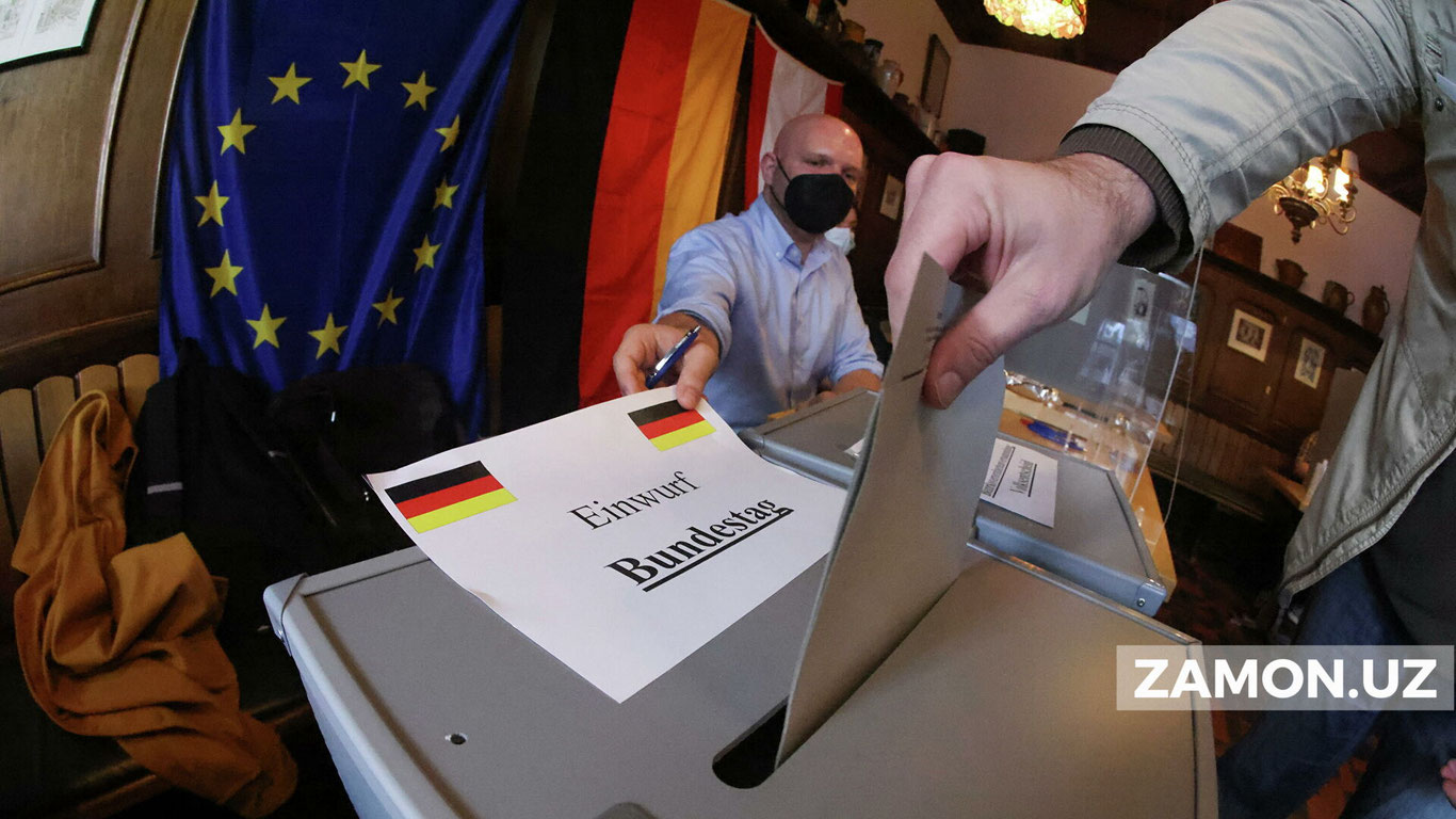 Germaniyada parlament saylovida dastlabki natijalarga ko‘ra, Sotsial-demokratik partiya g‘alaba qozongan