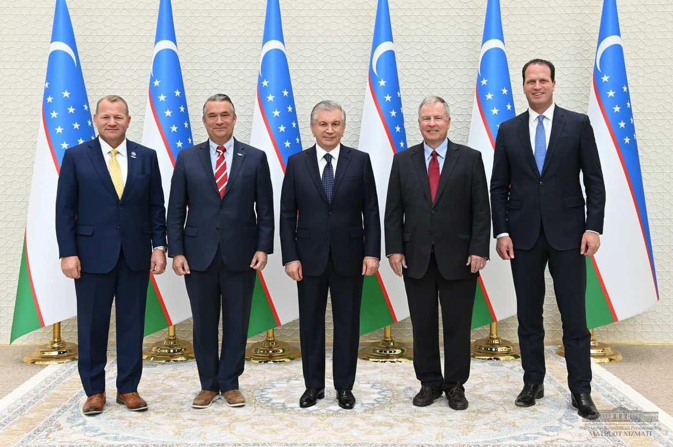 Shavkat Mirziyoyev AQSH kongressmenlarini qabul qildi