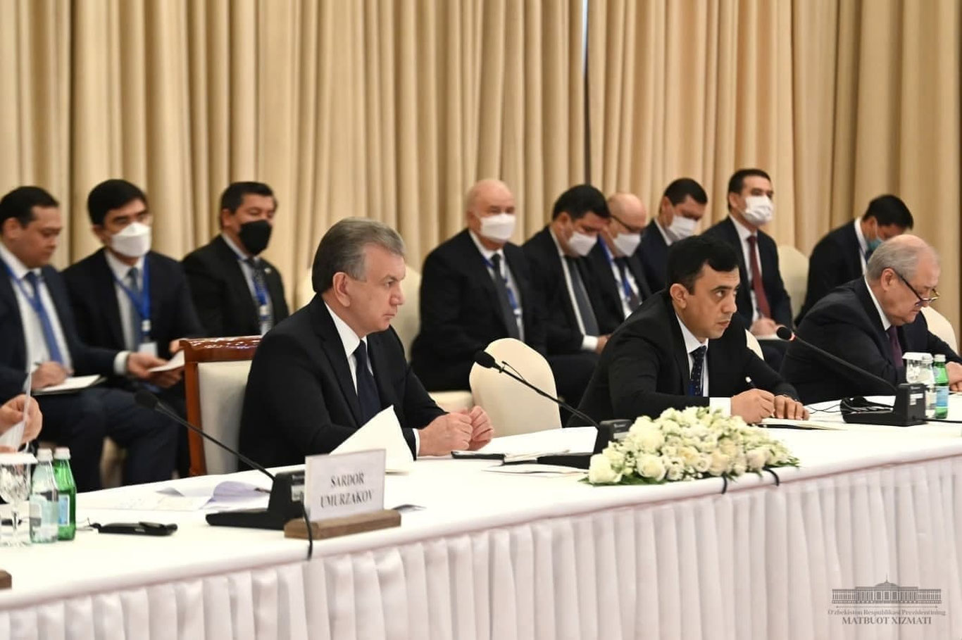 Shavkat Mirziyoyev pokistonlik ishbilarmonlar bilan uchrashdi