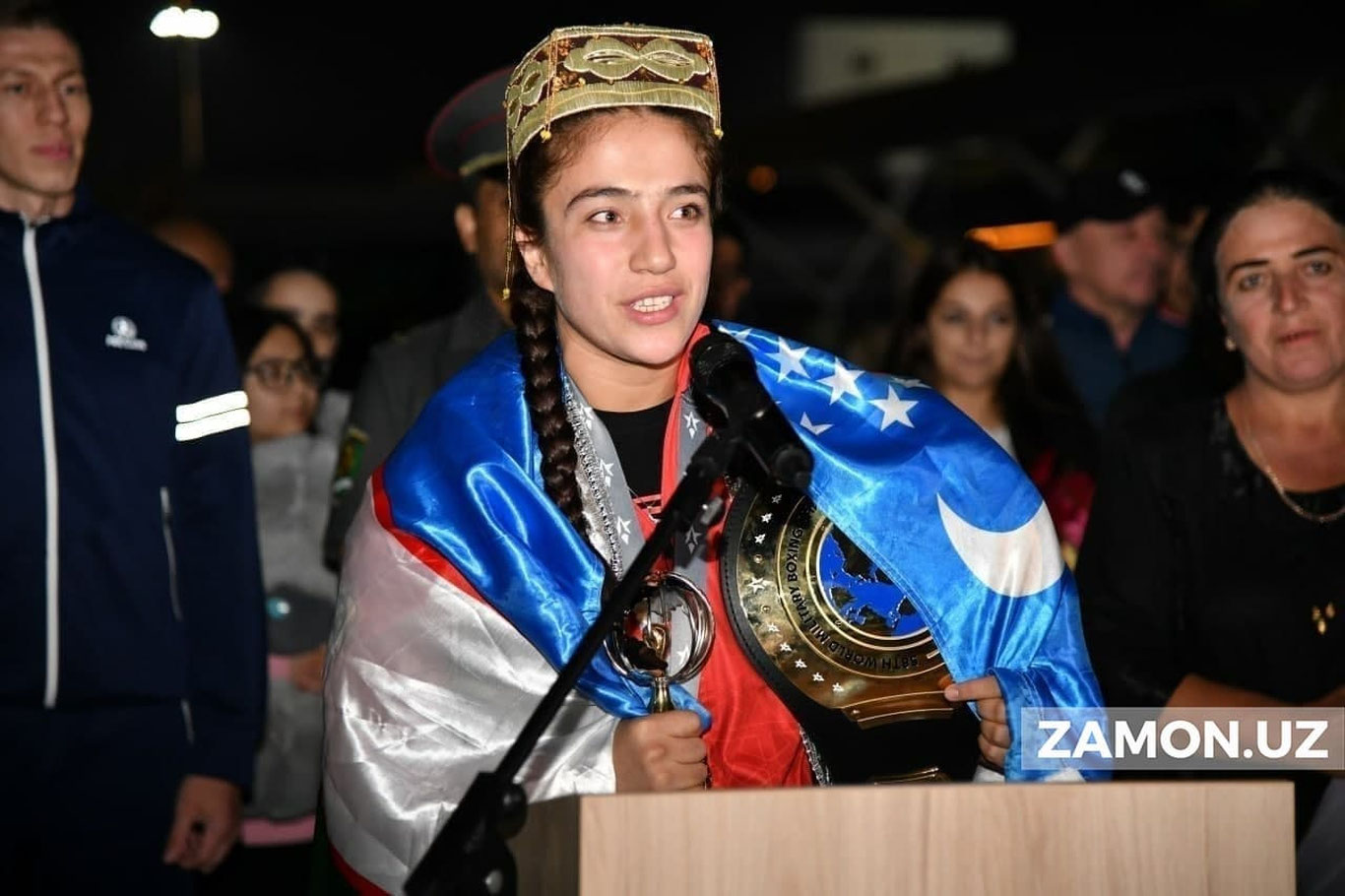 Qashqadaryolik talaba harbiy bokschilar o‘rtasidagi jahon chempionatida oltin medalni qo‘lga kiritdi