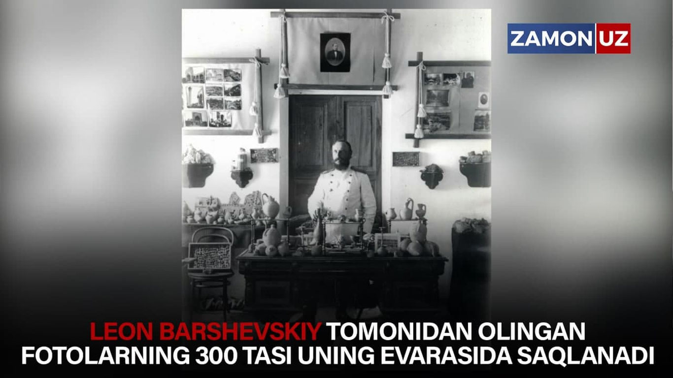 Leon Barshevskiy tomonidan olingan fotolarning 300 tasi uning evarasida saqlanadi