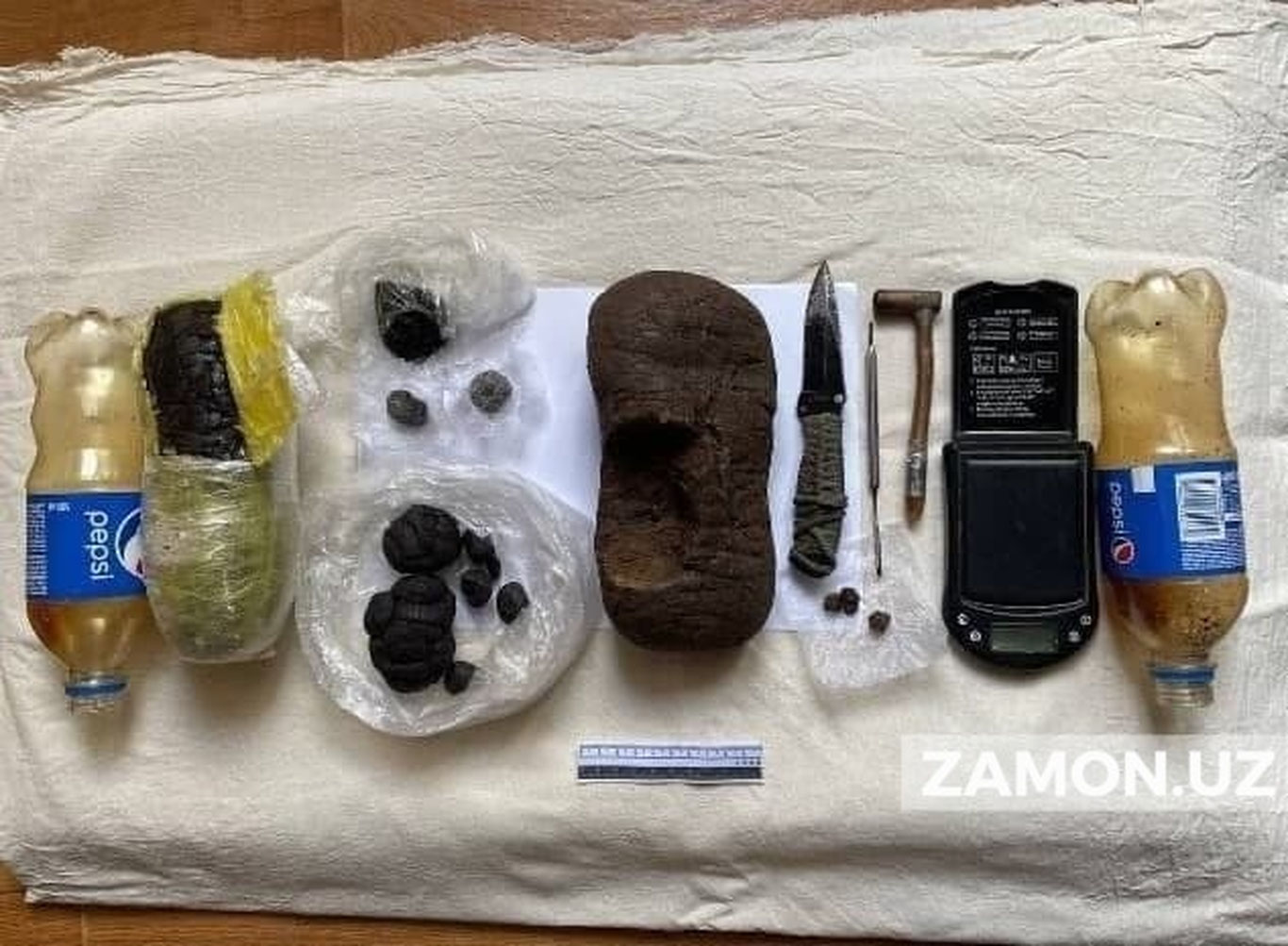 Самарқандда хонадондан кўп миқдордаги гиёҳвандлик моддаси топилди
