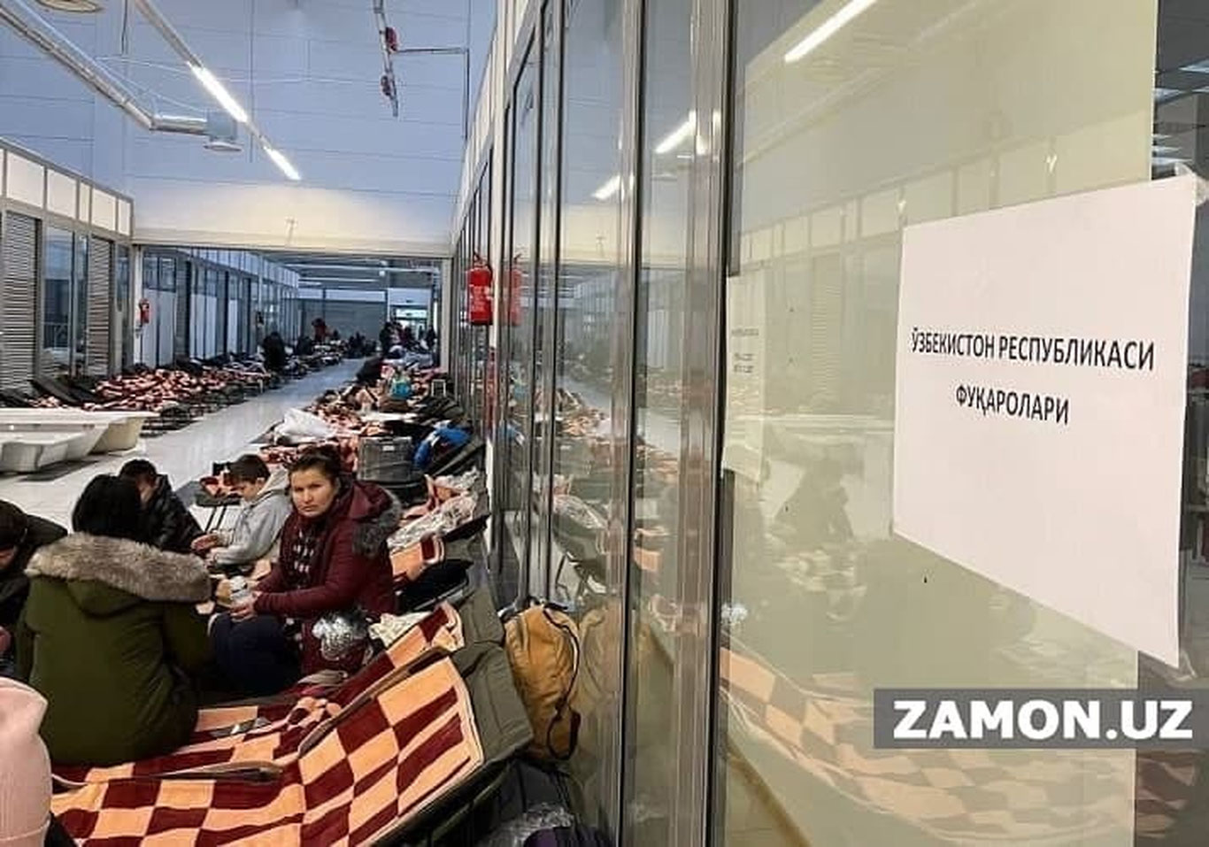 Украинага ўзбекистонликларни олиб келиш учун махсус самолёт жўнатилди