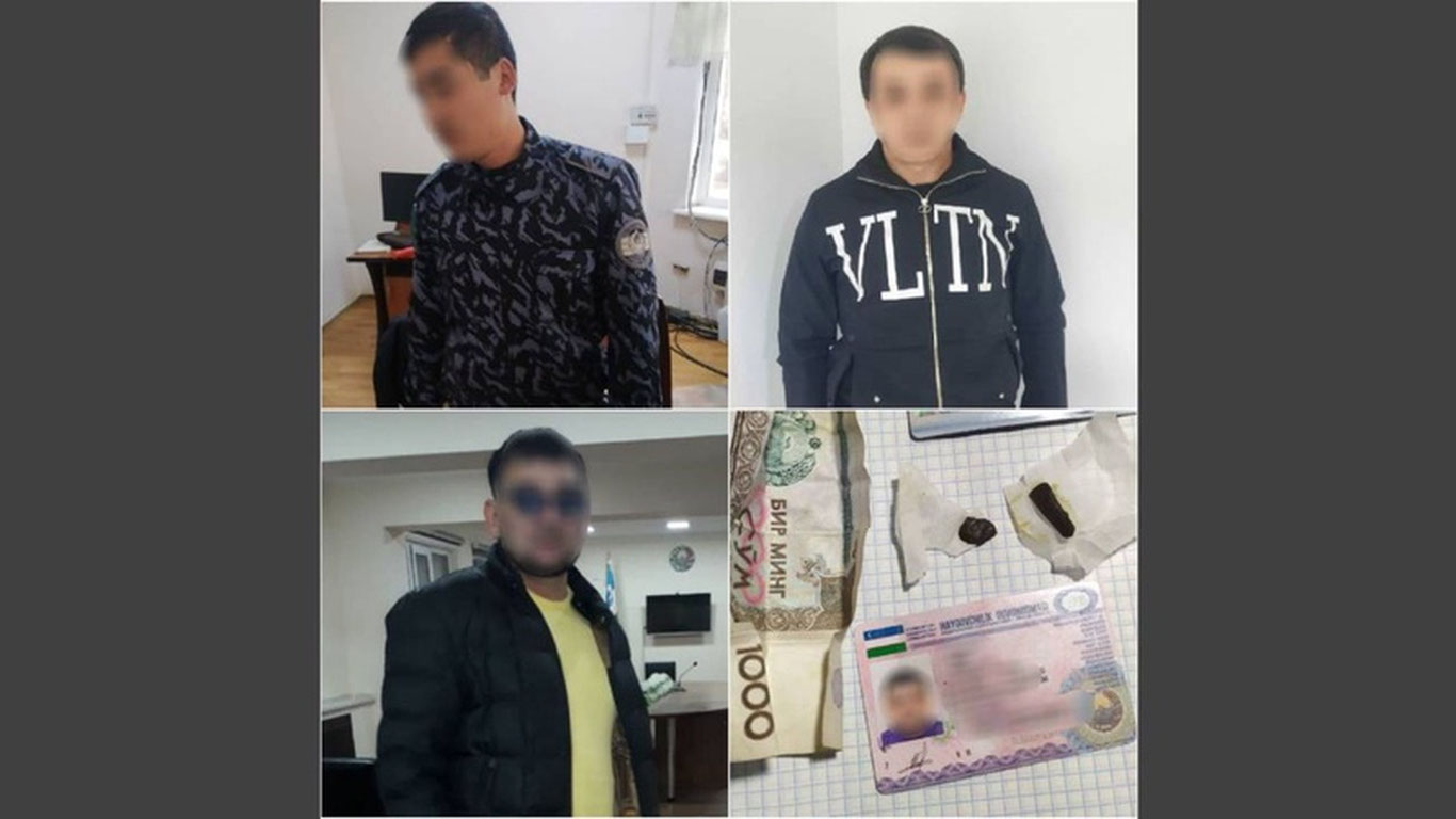 Пойтахт кўчаларида гиёҳванд модда олиб юрган шахслар аниқланди