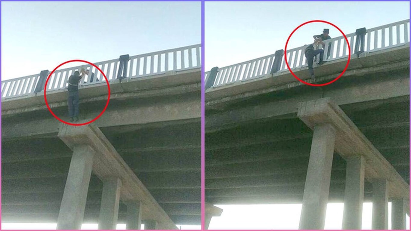 Ўзини кўприкдан ташламоқчи бўлган ўсмир қутқариб қолинди