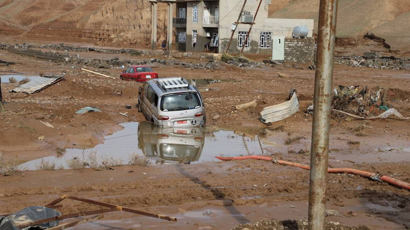 Ироқ шимолидаги кучли ёғингарчиликда 8 киши ҳалок бўлди