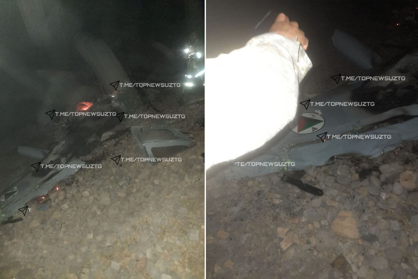 Surxondaryoga Afg‘oniston harbiy samolyoti qulab tushgani maʼlum qilindi