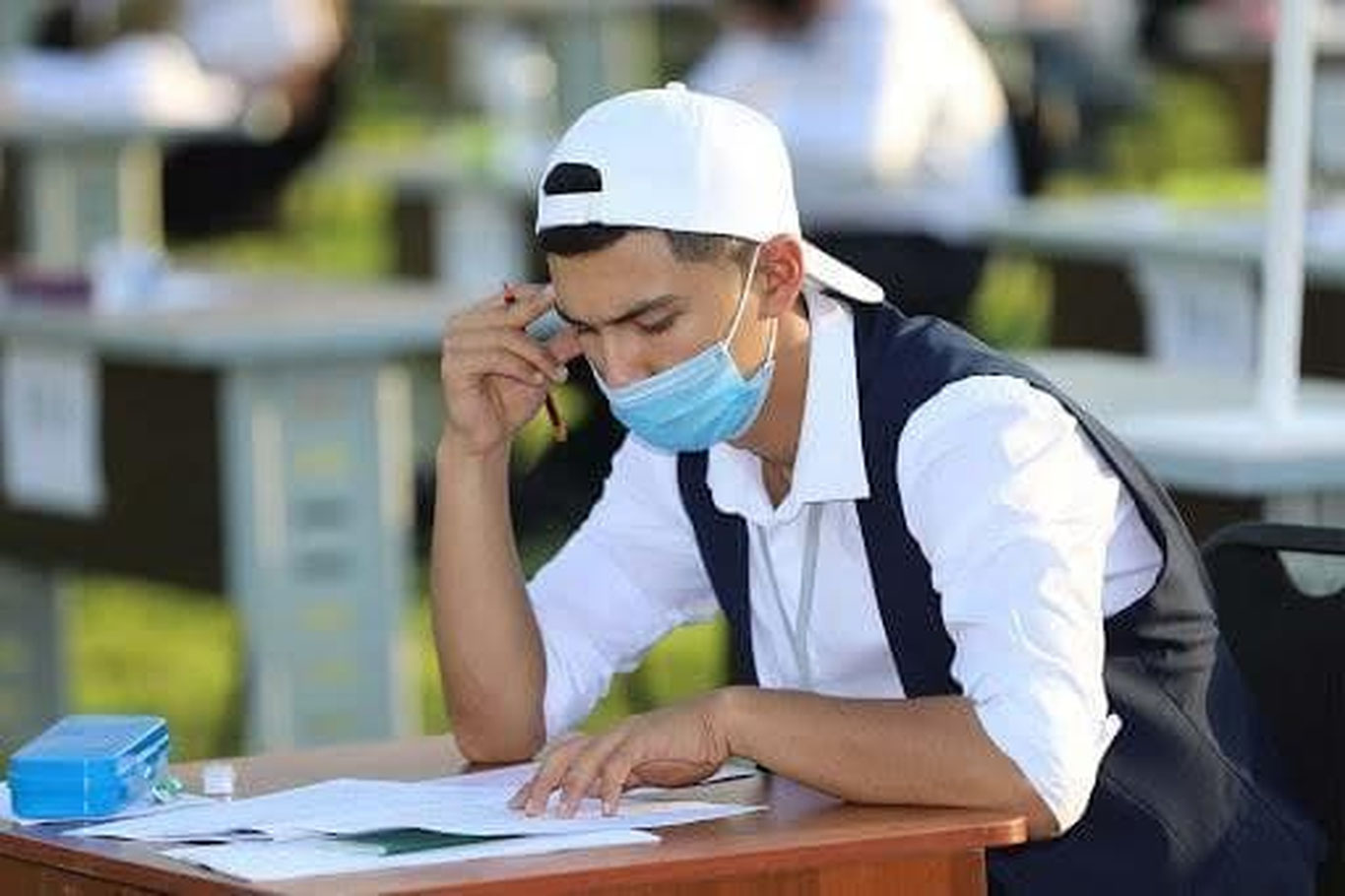 Абитуриентлар тест синовларига бош кийим билан келишлари мумкин