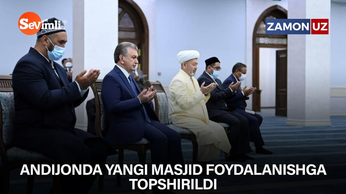 Andijonda yangi masjid foydalanishga topshirildi