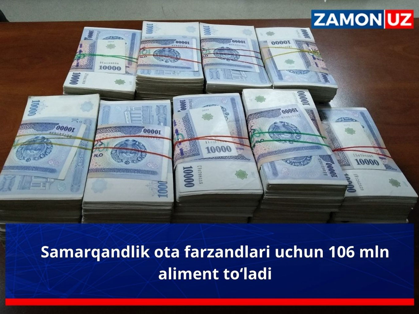Samarqandlik ota farzandlari uchun 106 mln aliment to‘ladi