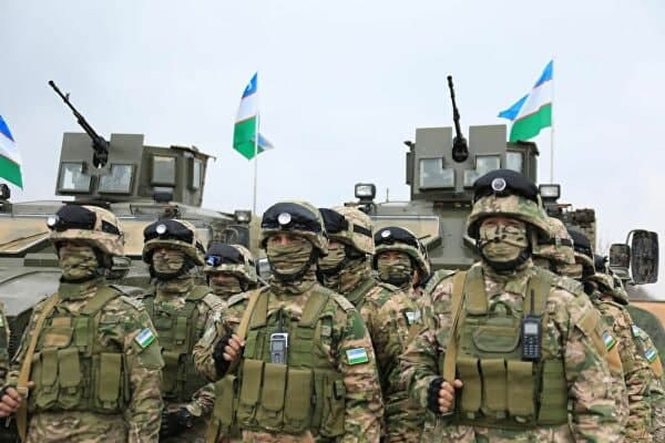 O‘zbekiston harbiylari qo‘shma mashg‘ulotlarda qatnashish uchun Tojikistonga yetib bordi