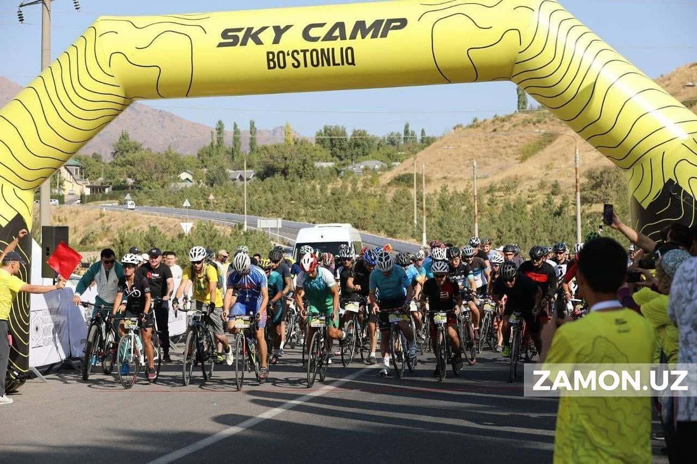 Бўстонлиқда «Sky Camp» спорт фестивалига старт берилди