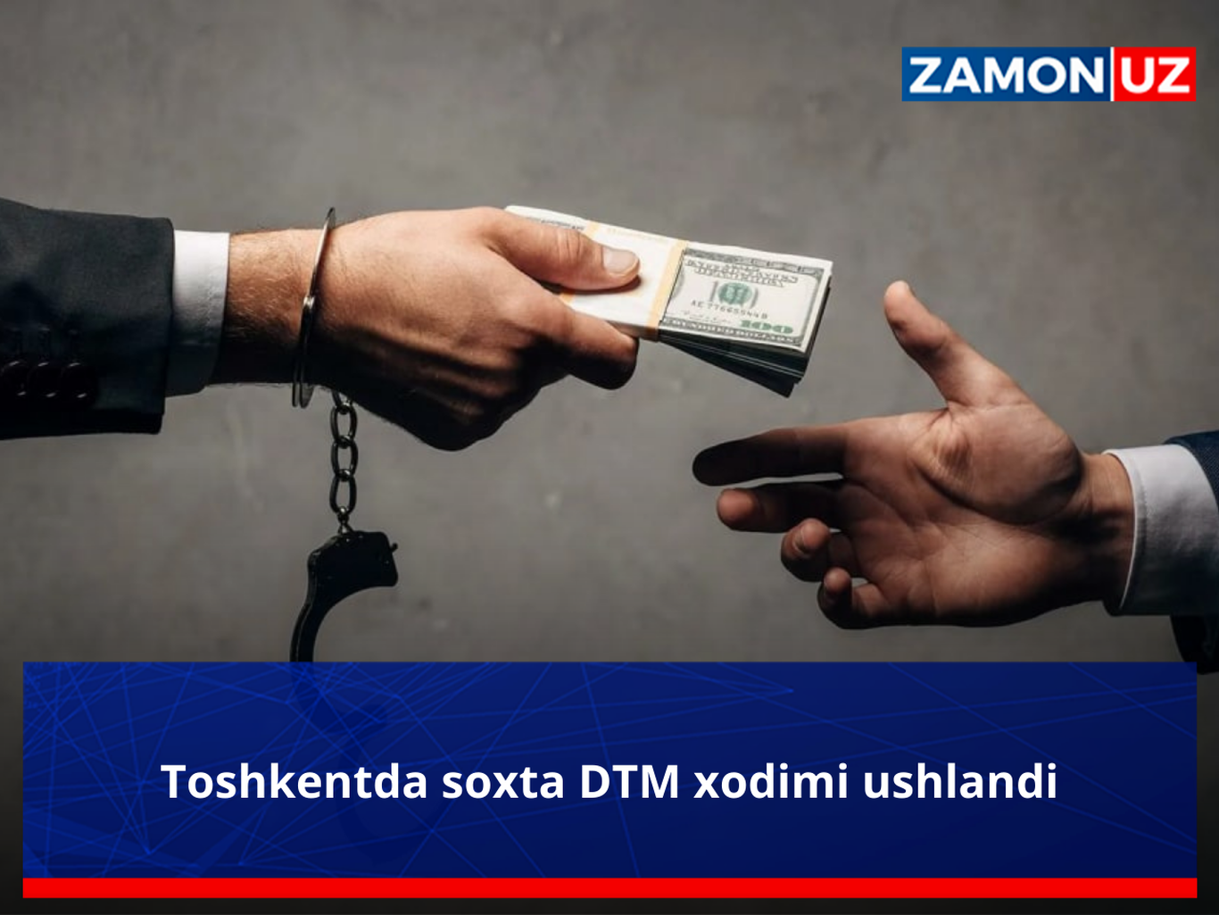 Toshkentda soxta DTM xodimi ushlandi