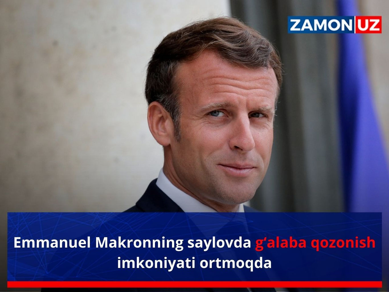Emmanuel Makronning saylovda g‘alaba qozonish imkoniyati ortmoqda