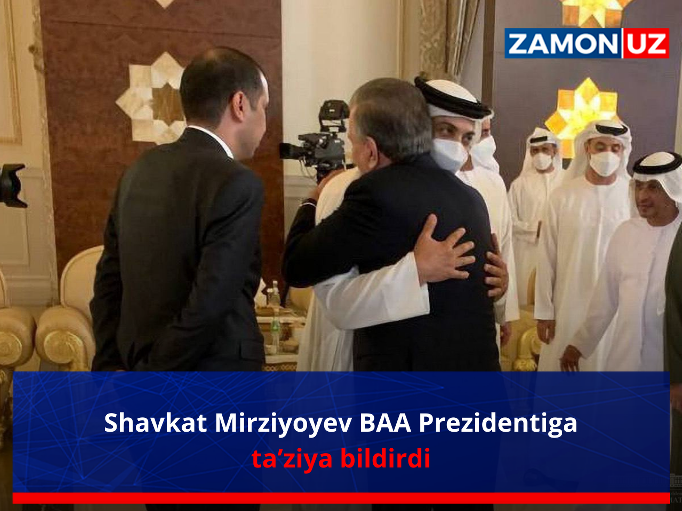 Shavkat Mirziyoyev BAA Prezidentiga ta’ziya bildirdi