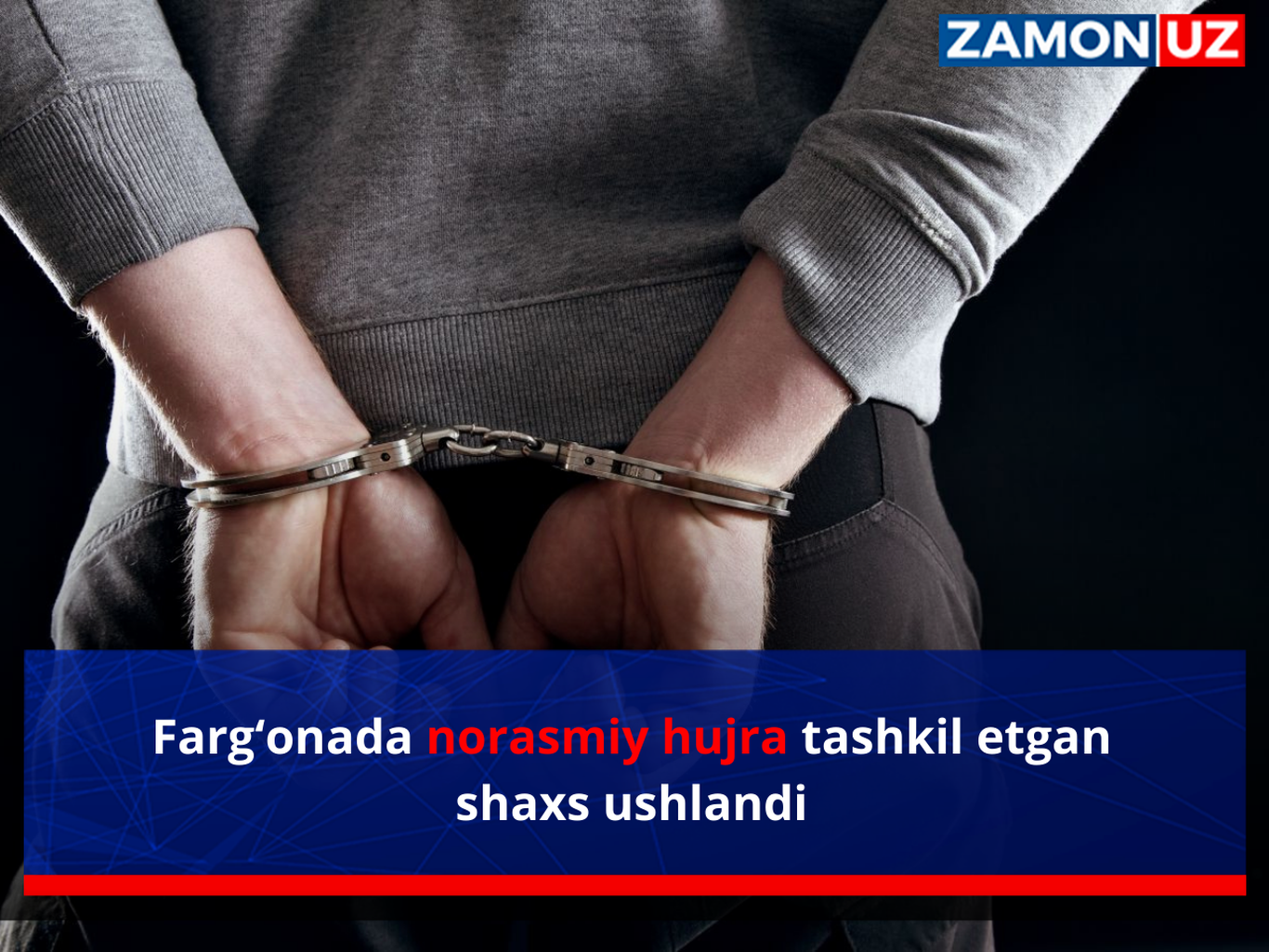 Farg‘onada norasmiy hujra tashkil etgan shaxs ushlandi