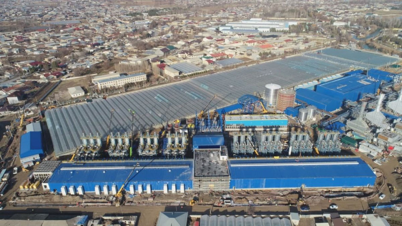 Toshkent viloyatida yangi issiqlik elektr stansiyasi ishga tushirilmoqda