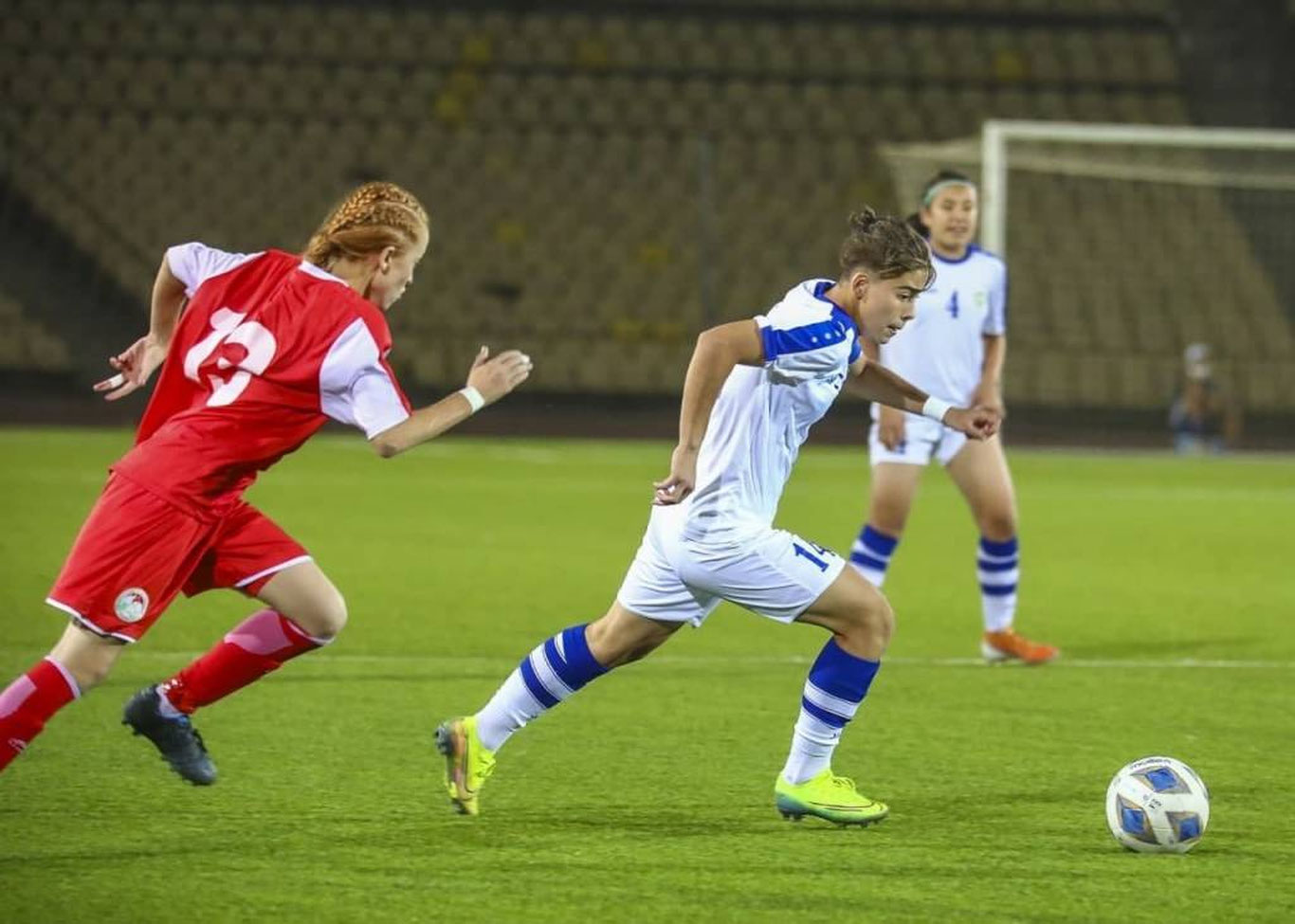 Ayollar futboli. Yosh qizlarimiz mezbon Tojikiston bilan durang o‘ynashdi, eronliklarni esa mag‘lub etishdi