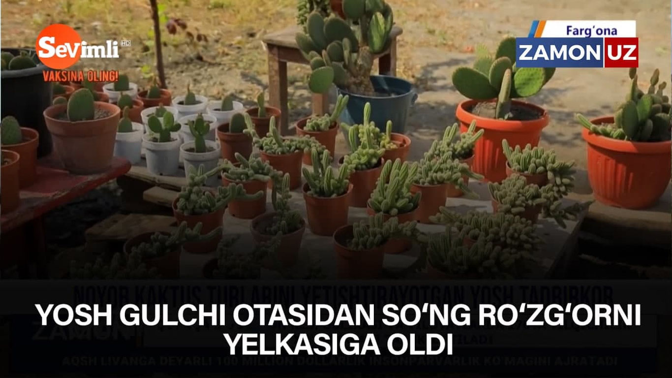 Ёш гулчи отасидан сўнг рўзғорни елкасига олди