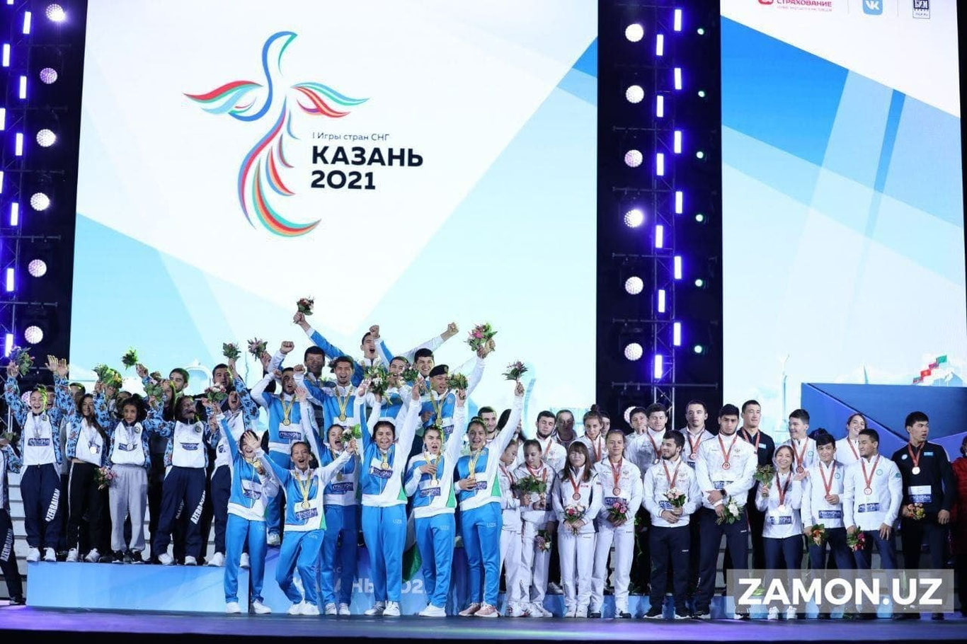 МДҲ ўйинлари: Ўзбекистон спортчилари 91 та медаль билан иккинчиўринни қўлга киритди