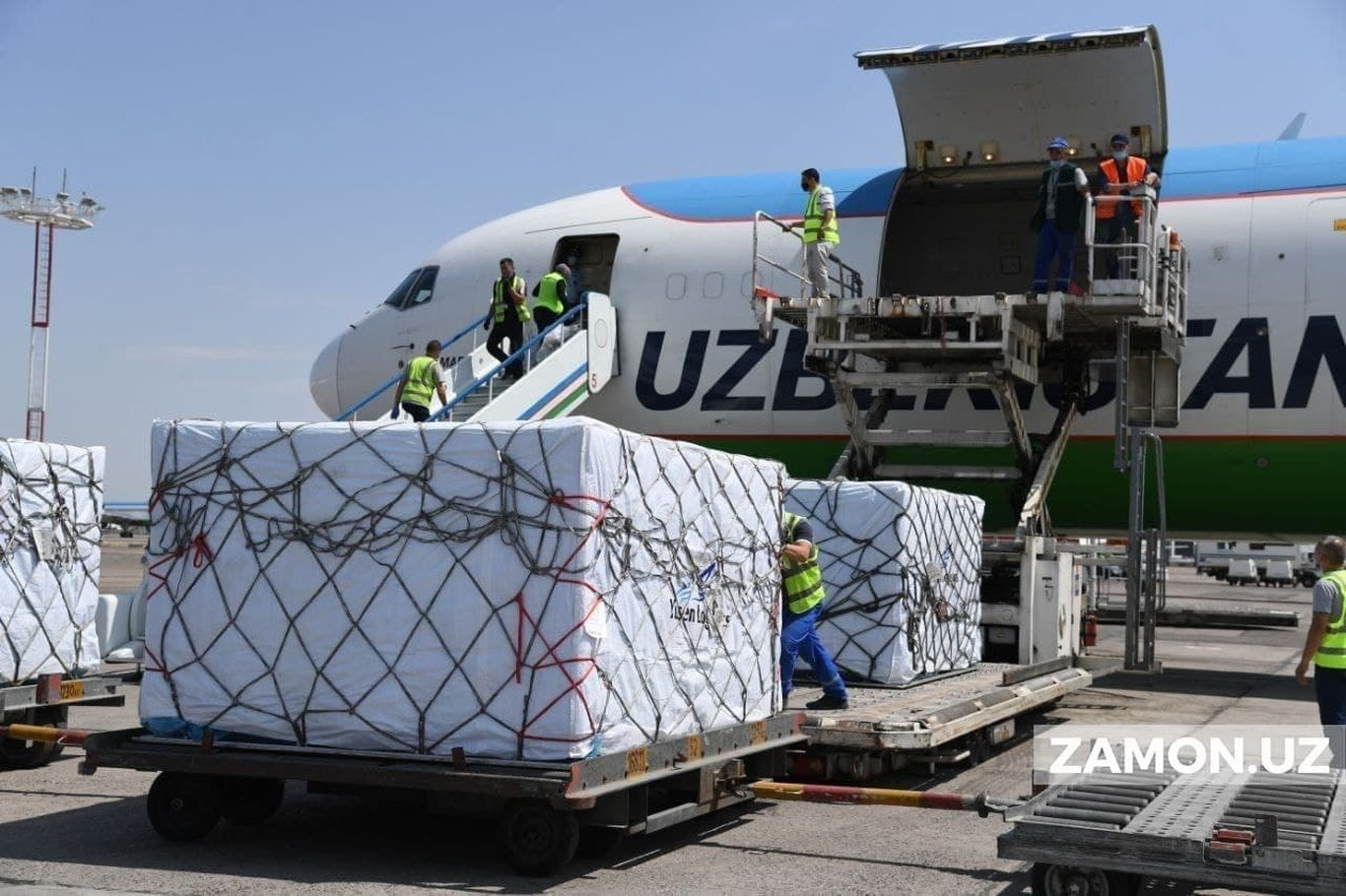 O‘zbekistonga ZF-UZ-VAC2001 vaksinasining yana 1,5 million dozasi olib kelindi