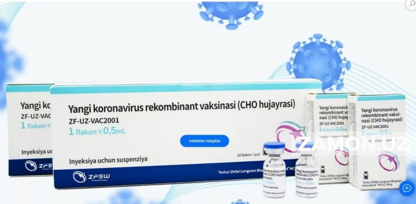 Ўзбекистонда эмлаш жараёни ҳақида маълумот берувчи махсус сайт ишга тушди