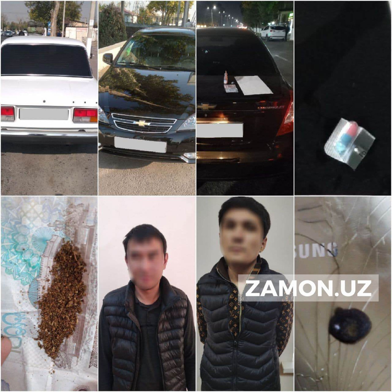 Poytaxt ko‘chalarida haydovchilardan giyohvand moddalar topildi