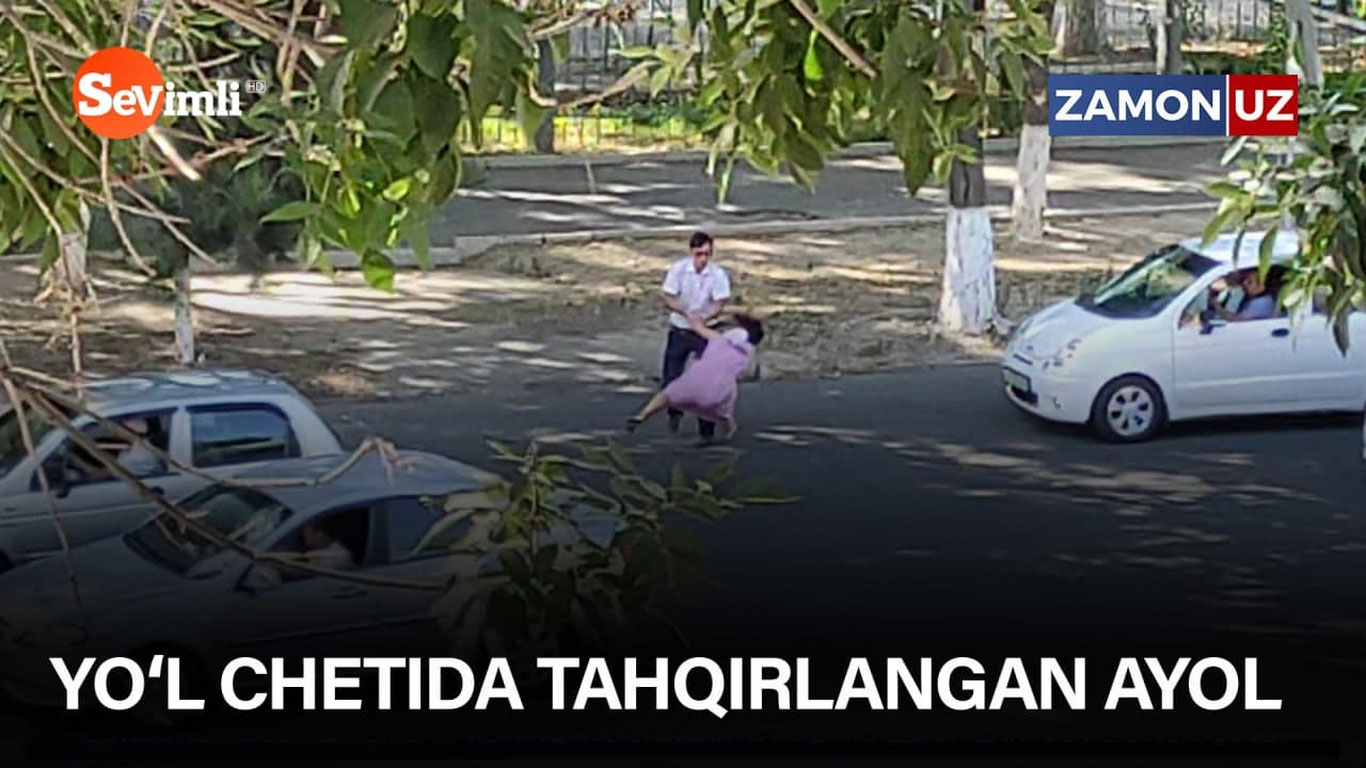 Yo‘l chetida tahqirlangan ayol