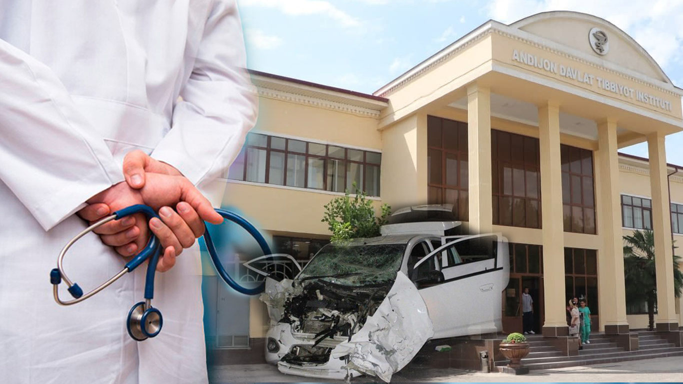 Андижон тиббиёт институти магистри шифокорлар байрами куни автоҳалокатда вафот этди