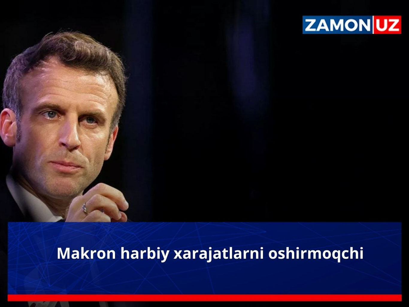 Makron harbiy xarajatlarni oshirmoqchi